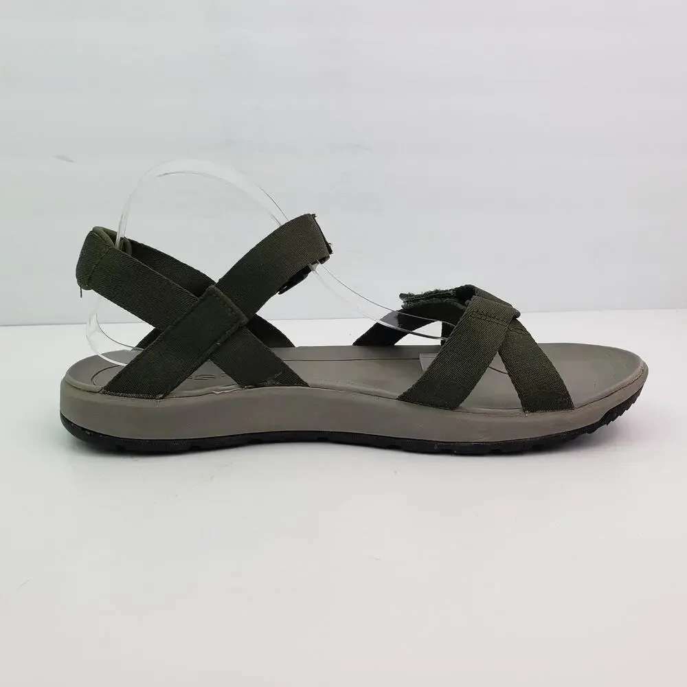 BOGS Rio Sandal Mens Size 13 Olive Green Gray Outdoors Hiking Sport Sandals